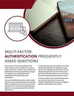 Multi-Factor Authentication